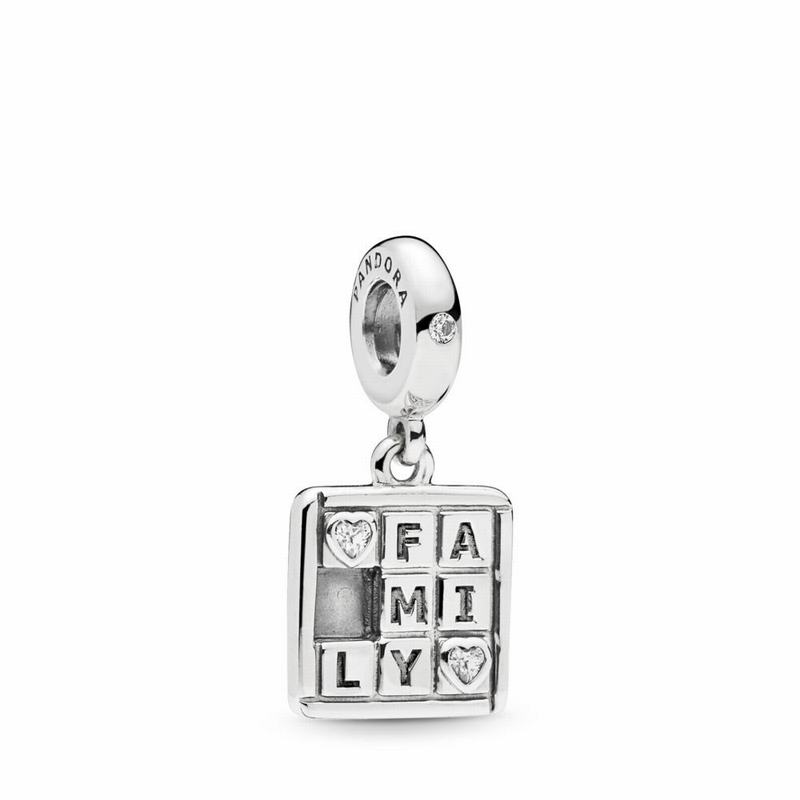 Pandora Family Game Night Dangle Charm NZ, Sterling Silver (546081-TZC)